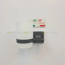 خرید و قیمت جای مسواک پایه مربع طوسی مات دیواری برند هامر - فروشگاه اینترنتی سام