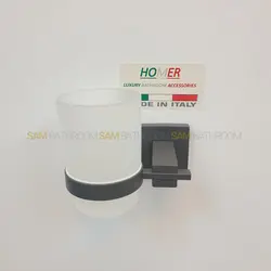 خرید و قیمت جای مسواک پایه مربع طوسی مات دیواری برند هامر - فروشگاه اینترنتی سام