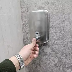 جای مایع استیل دیواری مات برند Evdy (استیل مات) - فروشگاه اینترنتی سام