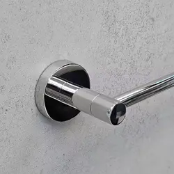 جای حوله بلند سرویس دستشویی و حمام (استیل کروم) خرید و قیمت - فروشگاه اینترنتی سام