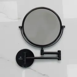 خرید و قیمت آینه اصلاح بازویی دیواری برند مادینا مشکی - فروشگاه اینترنتی سام