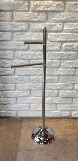 استند ایستاده جای دستمال توالت و حوله سرویس بهداشتی کروم خرید و قیمت - فروشگاه اینترنتی سام