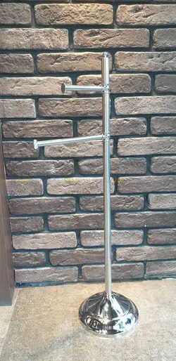 استند ایستاده جای دستمال توالت و حوله سرویس بهداشتی کروم خرید و قیمت - فروشگاه اینترنتی سام