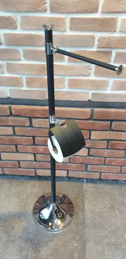 استند ایستاده جای دستمال توالت و حوله سرویس بهداشتی مشکلی کروم خرید و قیمت - فروشگاه اینترنتی سام