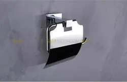 خرید و قیمت جای دستمال کاوردار رنگ کروم مناسب سرویس دستشویی و حمام - فروشگاه اینترنتی سام