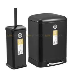 سطل و برس۶ لیتر پدالی برند اورجینال (مشکی) - فروشگاه سام