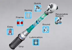 آچار درجه 10 تا 60 نیوتن متر