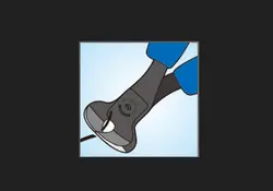 انبر سیم چین و میخ کش ۶ اینچ کینگ تونی مدل 06-6411