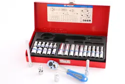 جعبه بكس ١/٤ درايو ۲۶ عددي اينچي كينگ توني مدل 2526SR