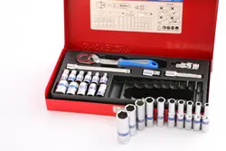 جعبه بكس ١/٤ درايو ۲۶ عددي اينچي كينگ توني مدل 2526SR