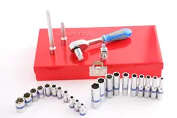 جعبه بكس ١/٤ درايو ۲۶ عددي اينچي كينگ توني مدل 2526SR