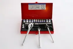 جعبه بكس ١٤ درايو ١٨ عددي اینچی كينگ توني مدل 2519SR