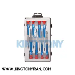 ست پیچ گوشتی ساعتی دوسو و چهارسو بلند کینگ تونی