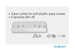 قیچی لوله بدنه آلومینیومی کینگ تونی مدل 7913B-35