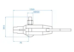 فک صافکاری کینگ تونی مدل 9CD14