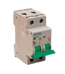 کلید مینیاتوری دو پل 6 آمپر پارس فانال (6KA)