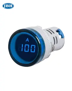 چراغ سیگنال آمپرمتر گرد AC قطر 22 میلیمتر JBH