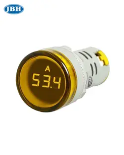 چراغ سیگنال آمپرمتر گرد AC قطر 22 میلیمتر JBH