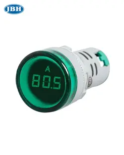 چراغ سیگنال آمپرمتر گرد AC قطر 22 میلیمتر JBH