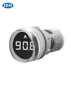 چراغ سیگنال آمپرمتر گرد AC قطر 22 میلیمتر JBH