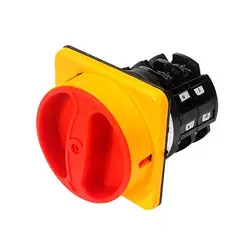 کلید گردان سه فاز و نول یکطرفه قفل شو 25 آمپر الکترو کهربا