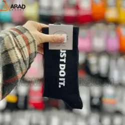 جوراب ساقدار طرح just do it