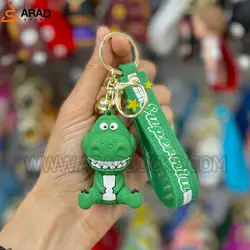 جاکلیدی سیلیکونی طرح دایناسور