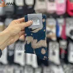 جوراب ساقدار تای دای نایکی سورمه ای خاکی