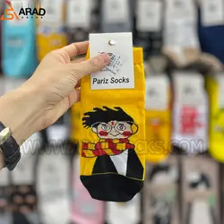 جوراب مچی تا به تا طرح هری پاتر