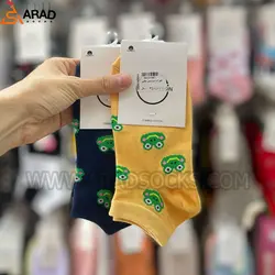 جوراب مچی فانتزی طرح قورباغه