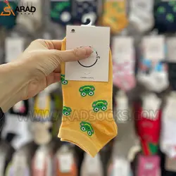 جوراب مچی فانتزی طرح قورباغه