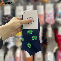 جوراب مچی فانتزی طرح قورباغه