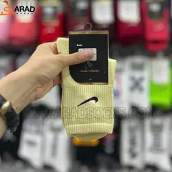 جوراب ساقدار اسپرت نایکی تناژ زرد