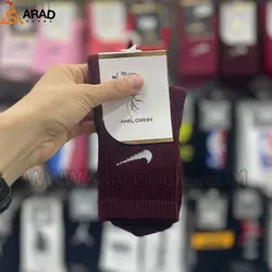 جوراب ساقدار اسپرت نایکی تناژ قرمز