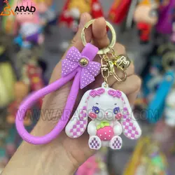 جاکلیدی سیلیکونی طرح خرگوش