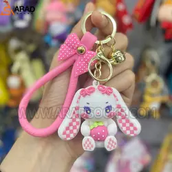 جاکلیدی سیلیکونی طرح خرگوش