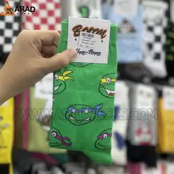 جوراب ساقدار لاک پشت های نینجا