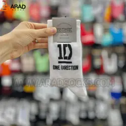 جوراب ساقدار طرح 1D