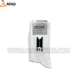 جوراب ساقدار طرح بی تی اس