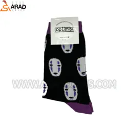 جوراب ساقدار طرح نو فیس