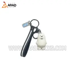 جاکلیدی سیلیکونی طرح خرس یخی