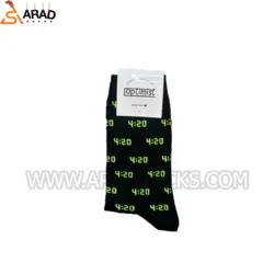 جوراب ساقدار طرح 4:20