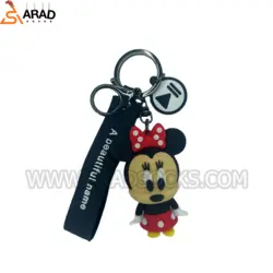 جاکلیدی سیلیکونی طرح مینی موس