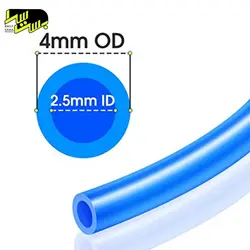 شیلنگ پنوماتیک پلی اورتان 4 آبی (2.5*4) - بست سرا