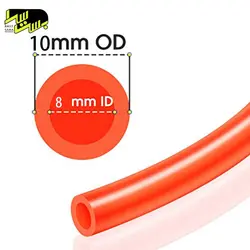 شیلنگ پنوماتیک پلی اورتان 10 نارنجی (8*10) - بست سرا
