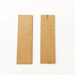 اکسسوری چوبی زیورآلات 2 عددی 3*10 سانتی متر کد ac51