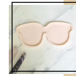 قالب سیلیکونی عینک 26*11 سانت کد MST147