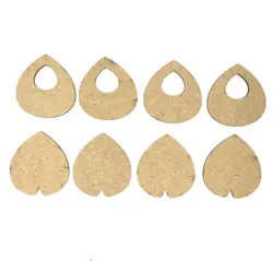 اکسسوری چوبی زیورآلات 8 عددی 7*6.5 سانتی متر کد ac35