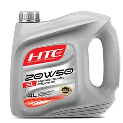 روغن موتور 20W50 SL HTC چهارلیتری - مکانیک یار