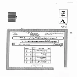 سوالات کاردانی به کارشناسی علوم آزمایشگاهی دامپزشکی- بهداشت مواد غذایی 92